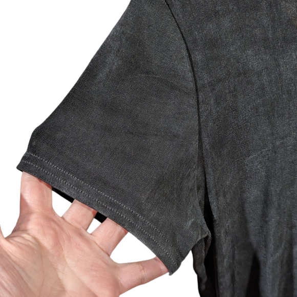 Rabbit Rabbit Rabbit Traveler Short Sleeve Top Size 8 Medium Vintage Black - Picture 5 of 10